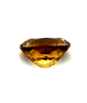 1.71ct Oval Brownish-Yellow Zircon