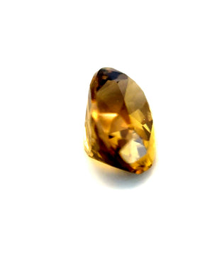 1.71ct Oval Brownish-Yellow Zircon