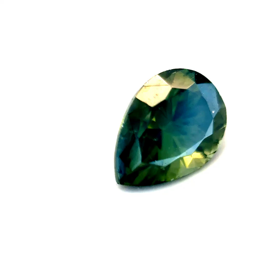 1.51ct Pear Shaped Green Zircon