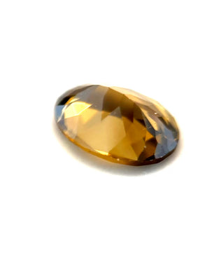 1.78 ct Oval Yellowish-Brown Zircon