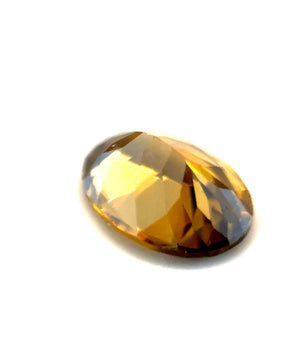 1.78 ct Oval Yellowish-Brown Zircon