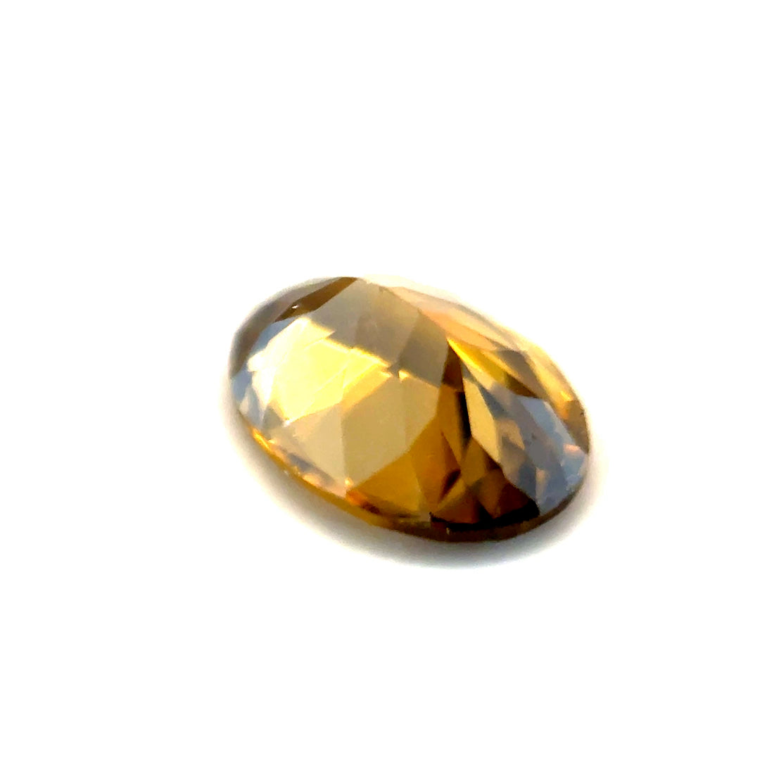 1.78 ct Oval Yellowish-Brown Zircon