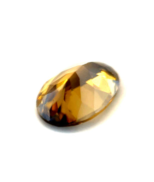 1.78 ct Oval Yellowish-Brown Zircon