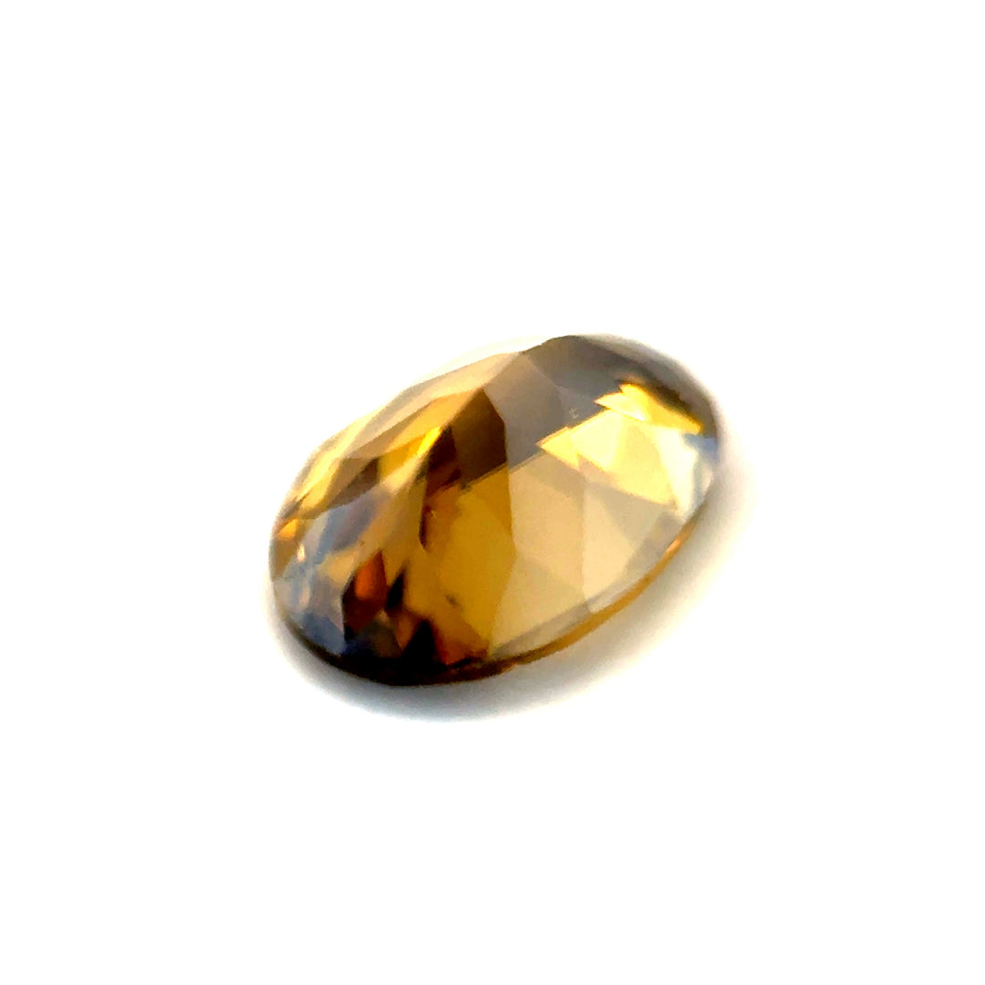 1.78 ct Oval Yellowish-Brown Zircon