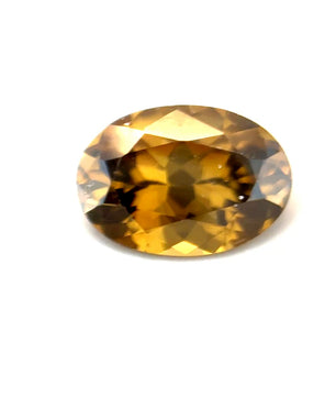 1.78 ct Oval Yellowish-Brown Zircon