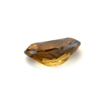1.78 ct Oval Yellowish-Brown Zircon