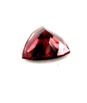 1.64 ct Triangular Brownish-Purple Pink Zircon
