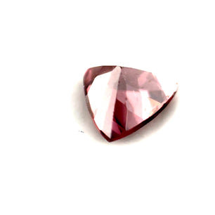 1.64 ct Triangular Brownish-Purple Pink Zircon