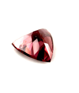 1.64 ct Triangular Brownish-Purple Pink Zircon