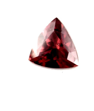 1.64 ct Triangular Brownish-Purple Pink Zircon