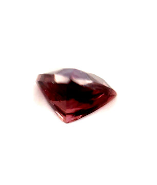 1.64 ct Triangular Brownish-Purple Pink Zircon