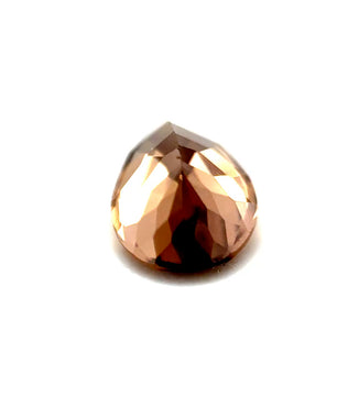 1.51ct Pear Shaped Yellowish-Brown Zircon