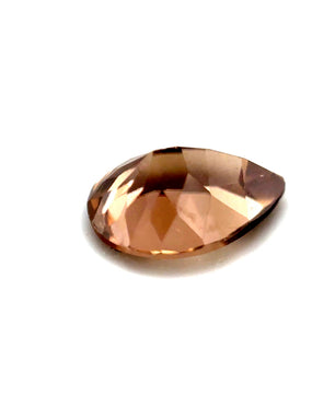 1.51ct Pear Shaped Yellowish-Brown Zircon