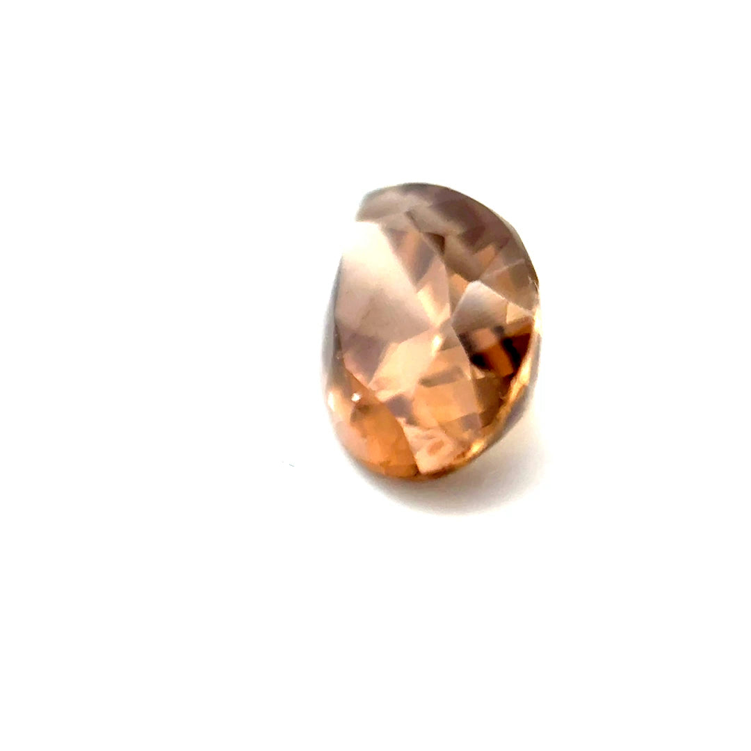 1.51ct Pear Shaped Yellowish-Brown Zircon