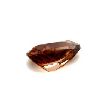 1.51ct Pear Shaped Yellowish-Brown Zircon