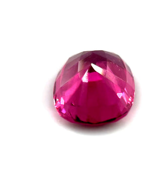 2.10 ct Cushion Purplish-Pink Rhodolite Garnet