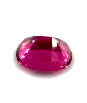 2.10 ct Cushion Purplish-Pink Rhodolite Garnet