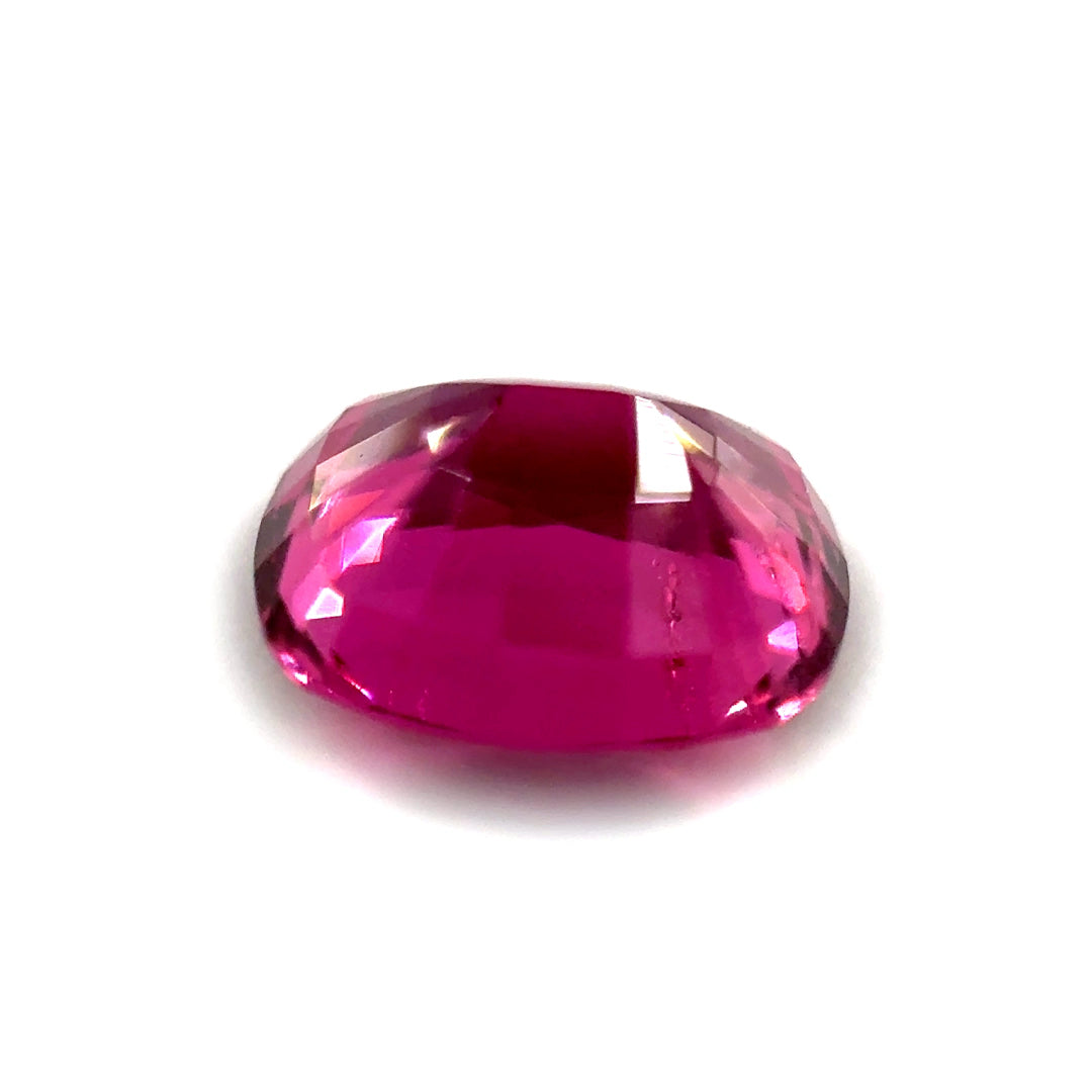2.10 ct Cushion Purplish-Pink Rhodolite Garnet