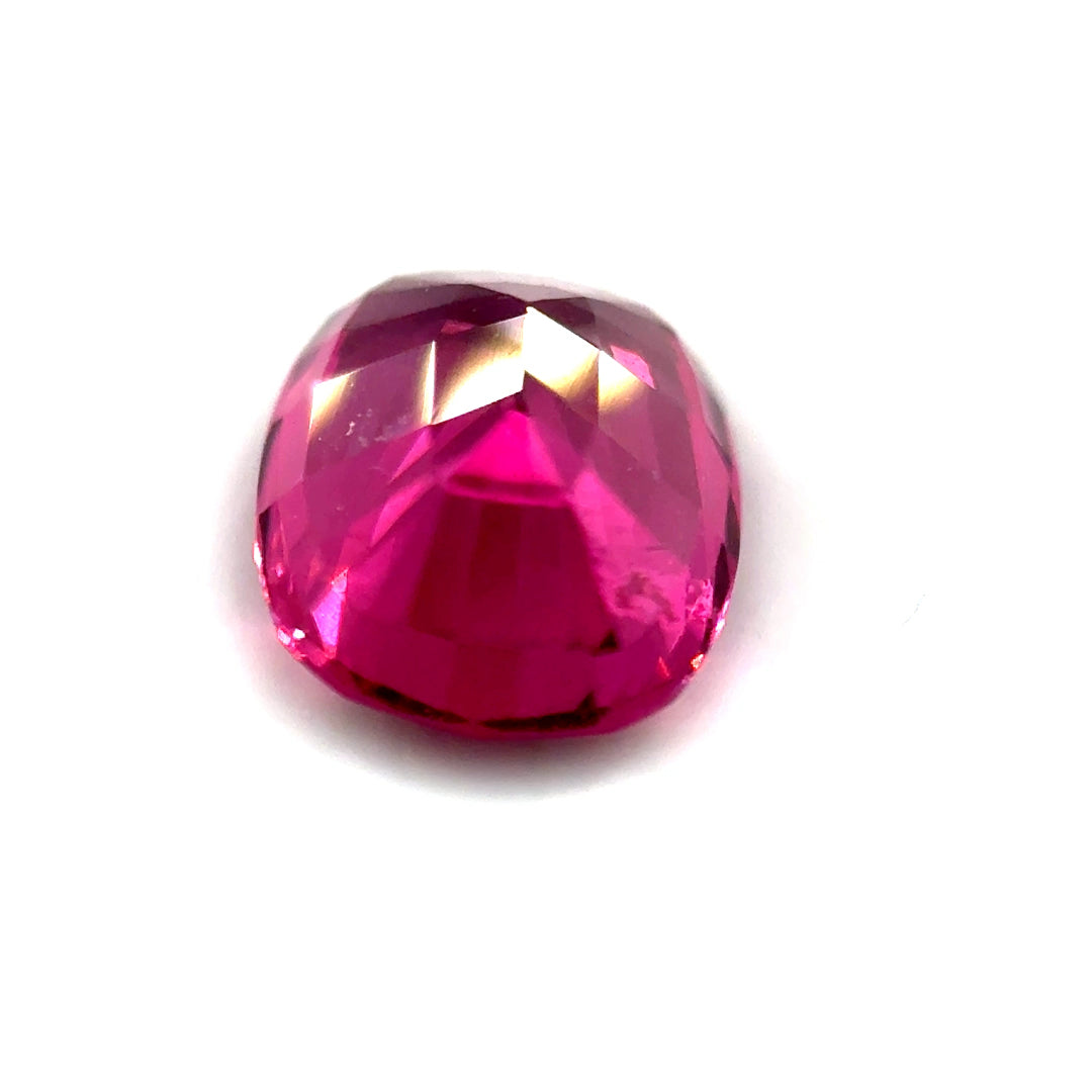 2.10 ct Cushion Purplish-Pink Rhodolite Garnet