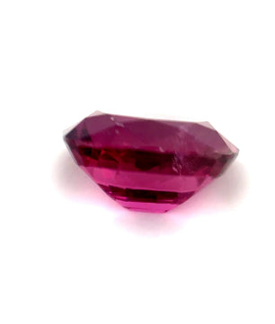 2.10 ct Cushion Purplish-Pink Rhodolite Garnet