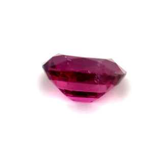 2.10 ct Cushion Purplish-Pink Rhodolite Garnet