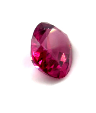 2.10 ct Cushion Purplish-Pink Rhodolite Garnet
