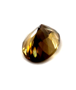 2.30 ct Oval Brownish-Green Zircon
