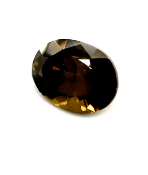 2.30 ct Oval Brownish-Green Zircon