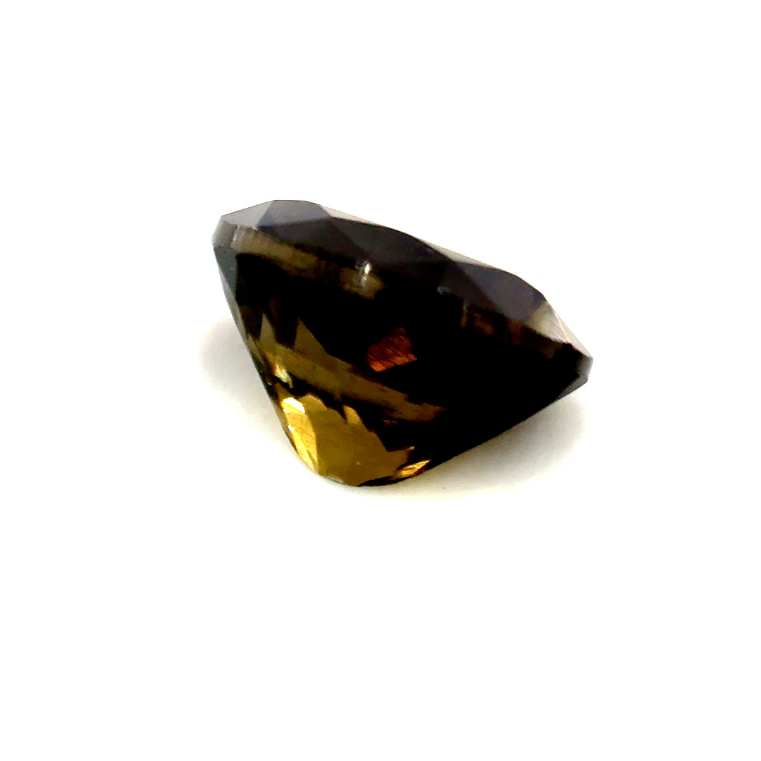 2.30 ct Oval Brownish-Green Zircon