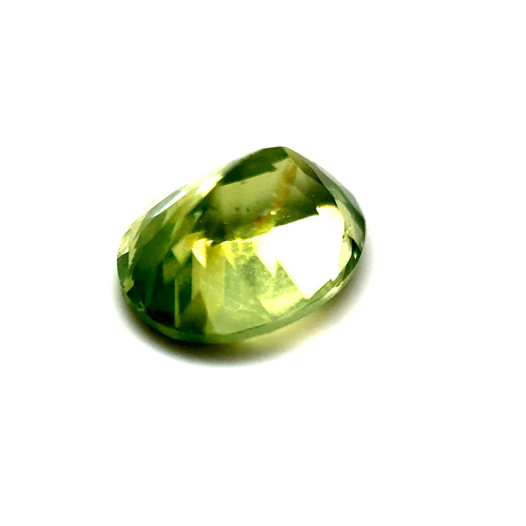 1.90 ct Oval Cut Green Zircon