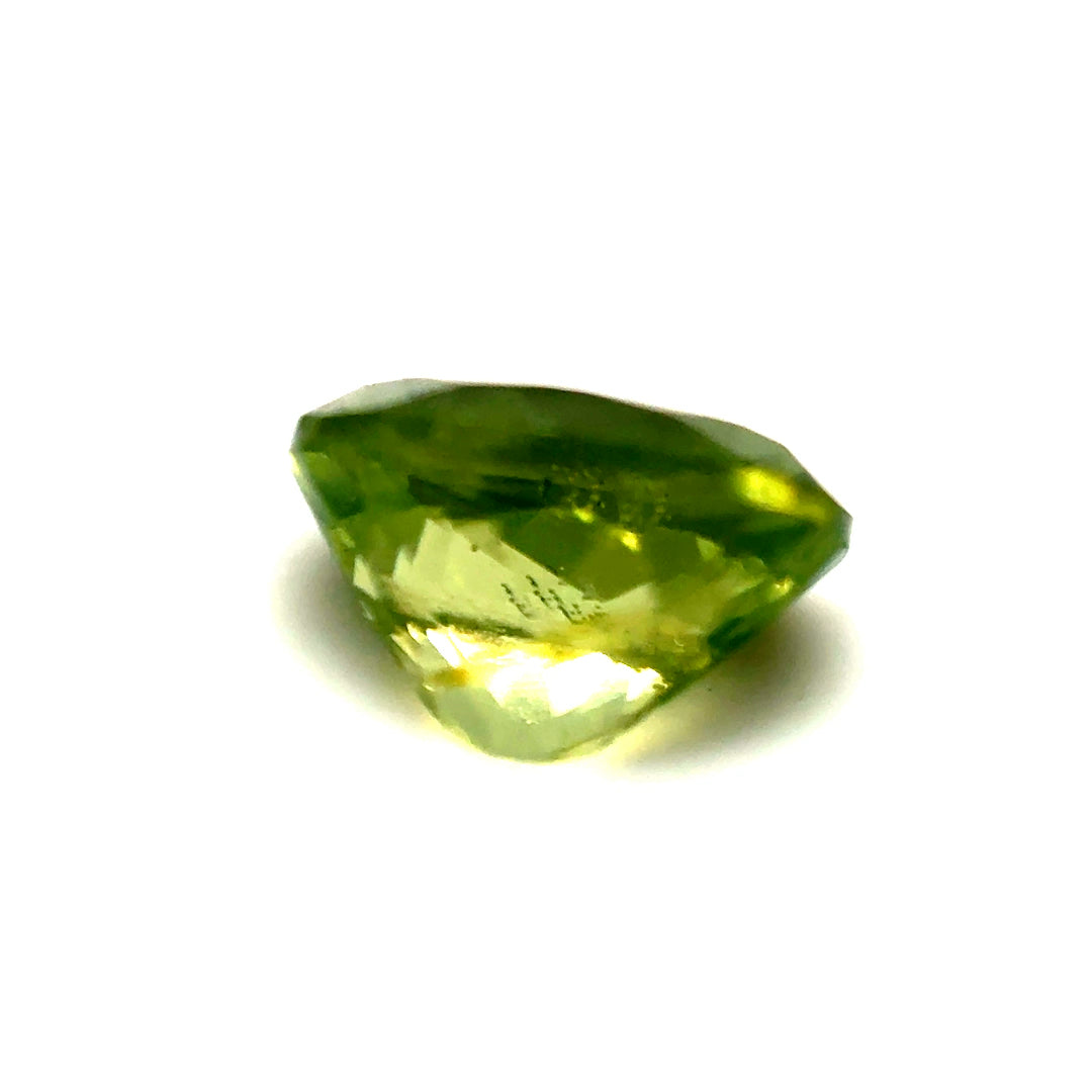 1.90 ct Oval Cut Green Zircon