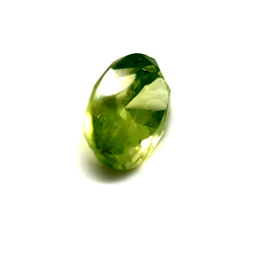 1.90 ct Oval Cut Green Zircon