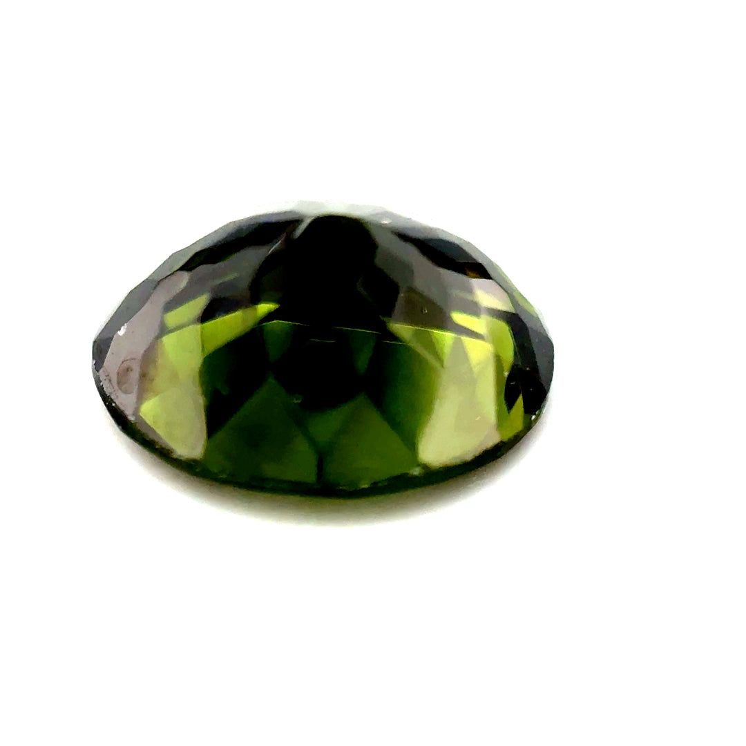 3.11 ct Oval Green Zircon