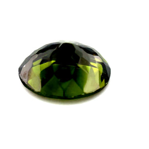 3.11 ct Oval Green Zircon