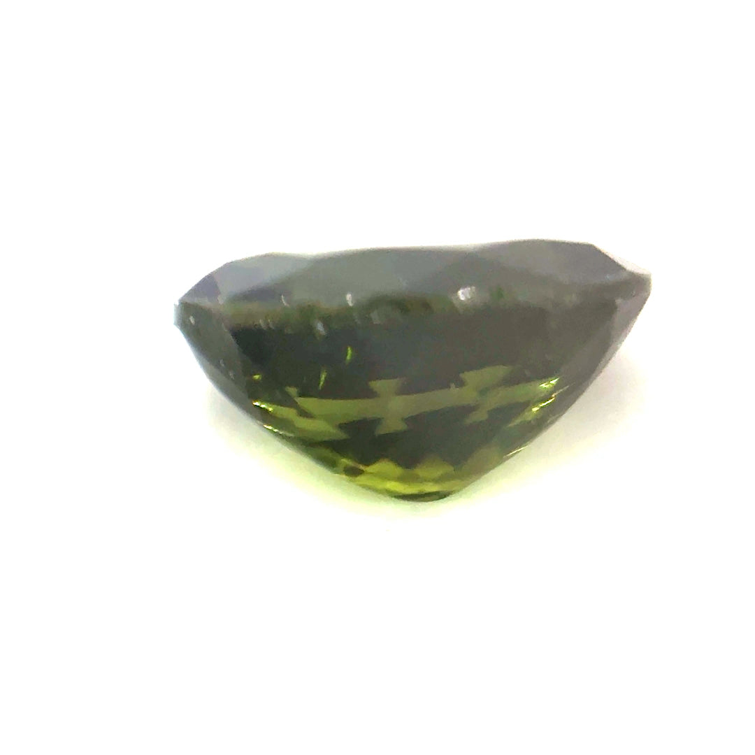3.11 ct Oval Green Zircon