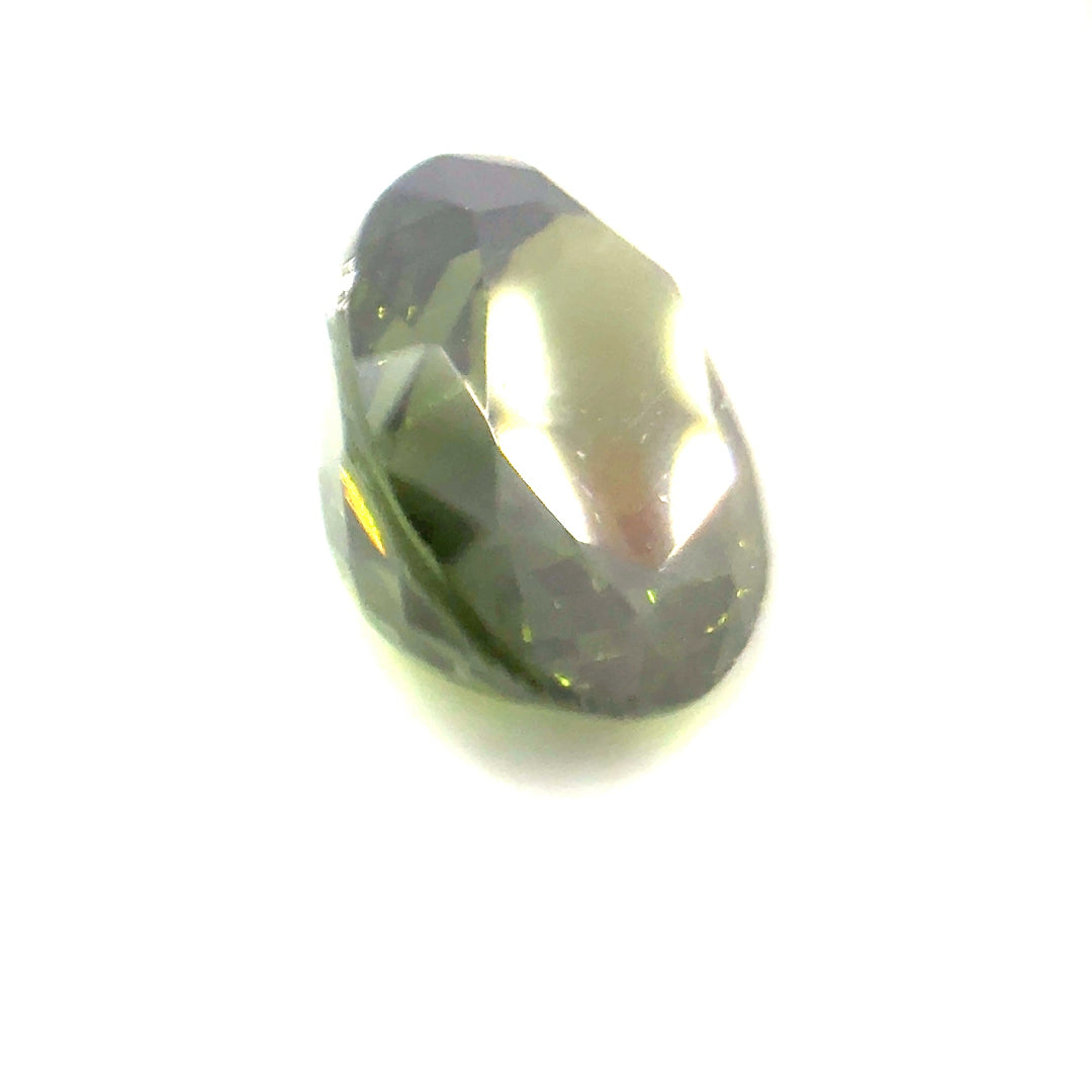 3.11 ct Oval Green Zircon