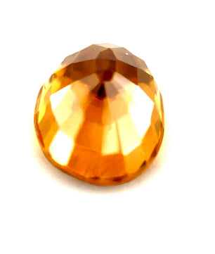 5.13 ct Oval Brownish-Yellow Zircon