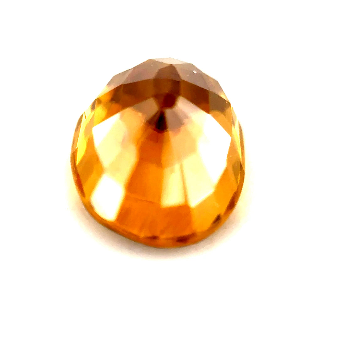 5.13 ct Oval Brownish-Yellow Zircon