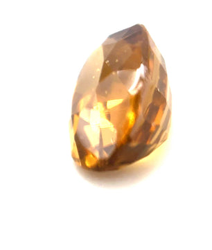 5.13 ct Oval Brownish-Yellow Zircon