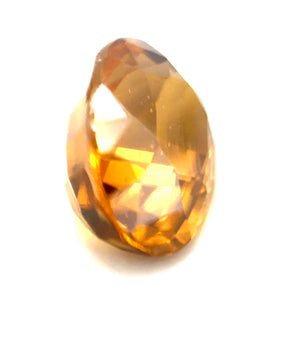 5.13 ct Oval Brownish-Yellow Zircon