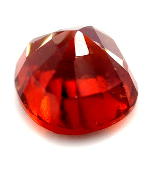 4.32 ct Octagon Red Rhodolite Garnet