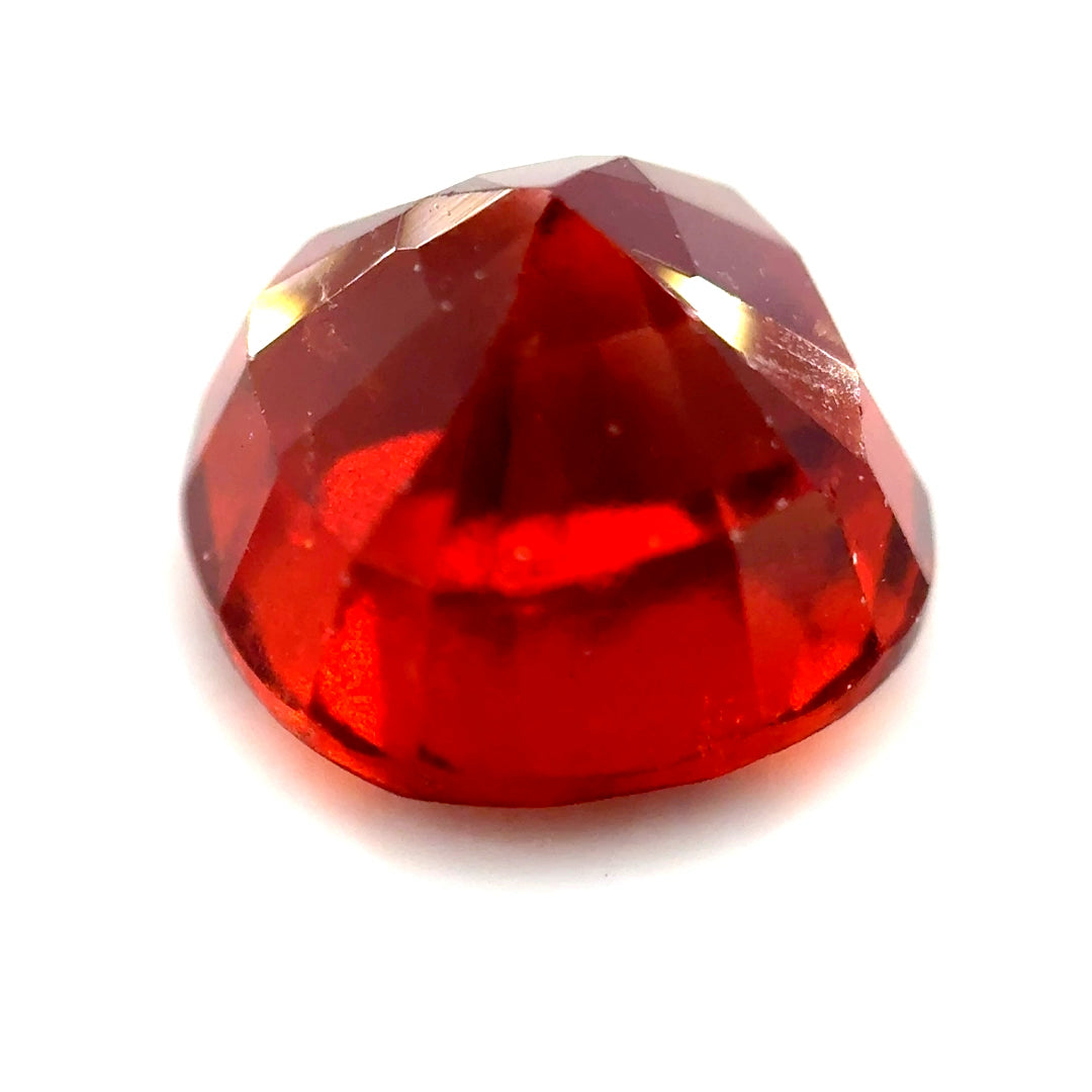 4.32 ct Octagon Red Rhodolite Garnet