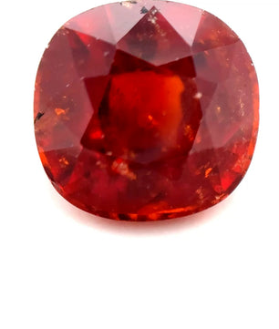 4.32 ct Octagon Red Rhodolite Garnet