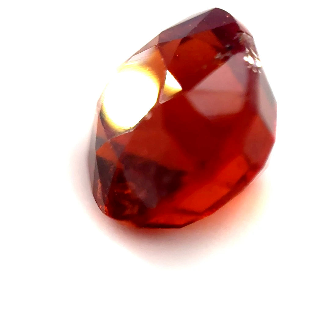 4.32 ct Octagon Red Rhodolite Garnet