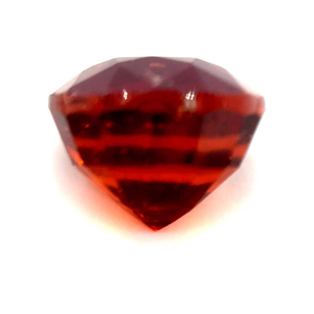 4.32 ct Octagon Red Rhodolite Garnet