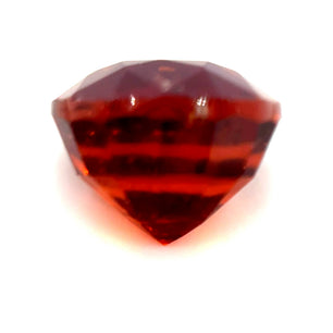 4.32 ct Octagon Red Rhodolite Garnet