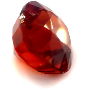 4.32 ct Octagon Red Rhodolite Garnet