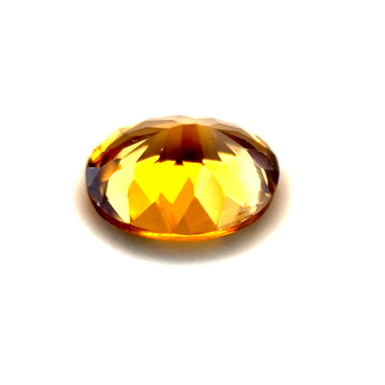 2.07 ct Oval Brownish-Yellow Zircon