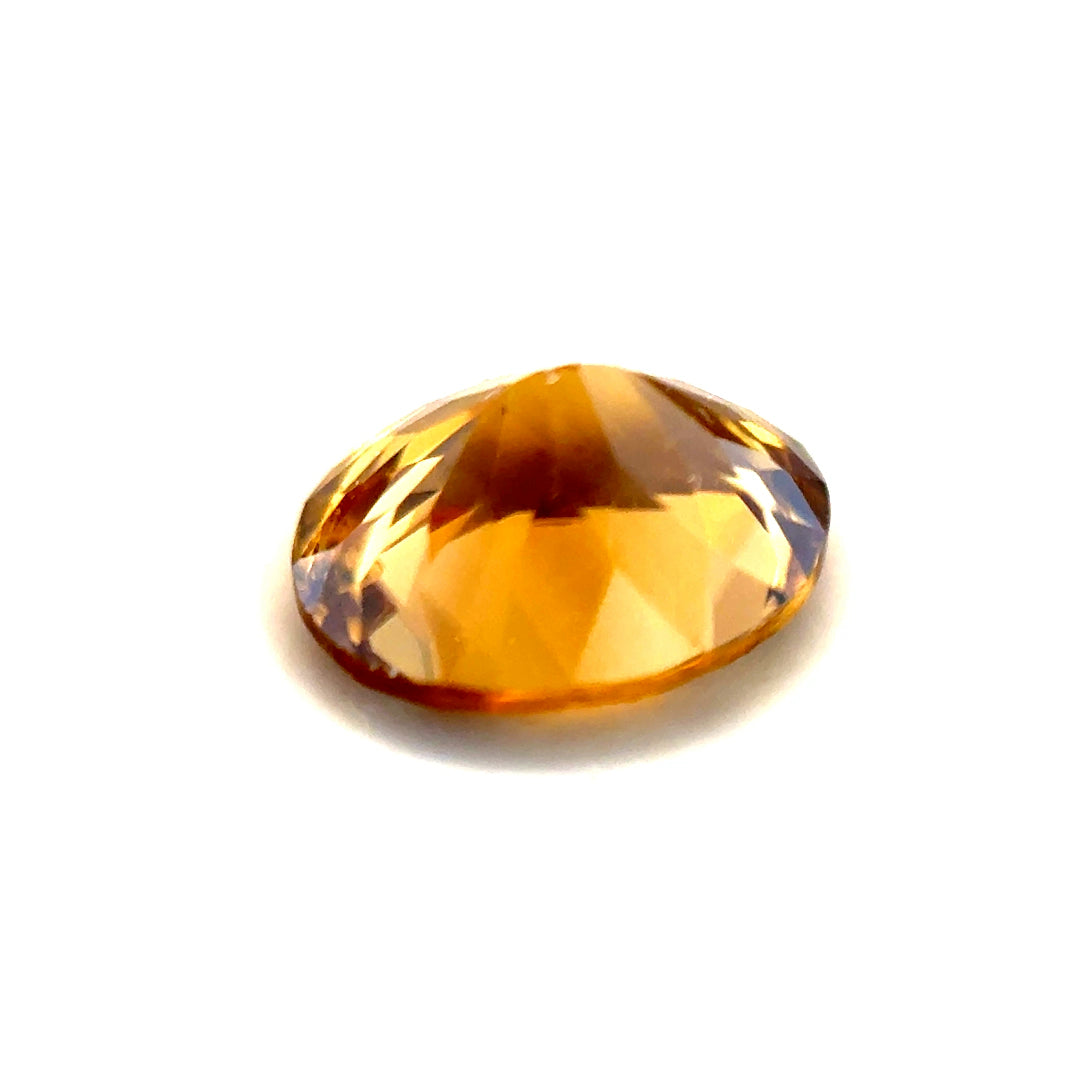 2.07 ct Oval Brownish-Yellow Zircon