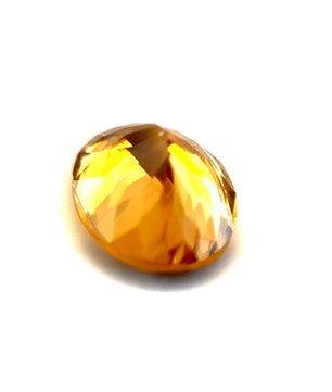 2.07 ct Oval Brownish-Yellow Zircon
